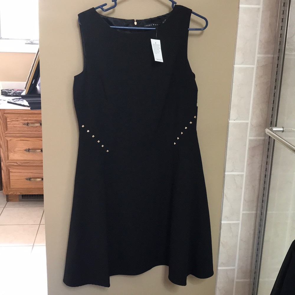 NWT Ivanka Trump size 12 dress studded black